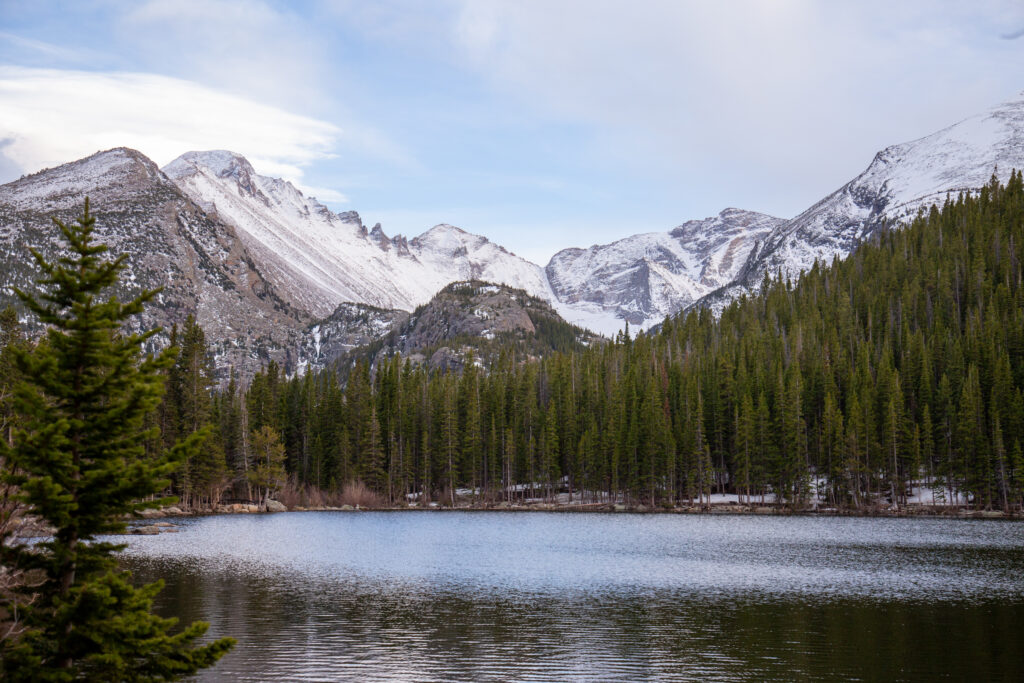 A beautiful backdrop from Bear Lake.